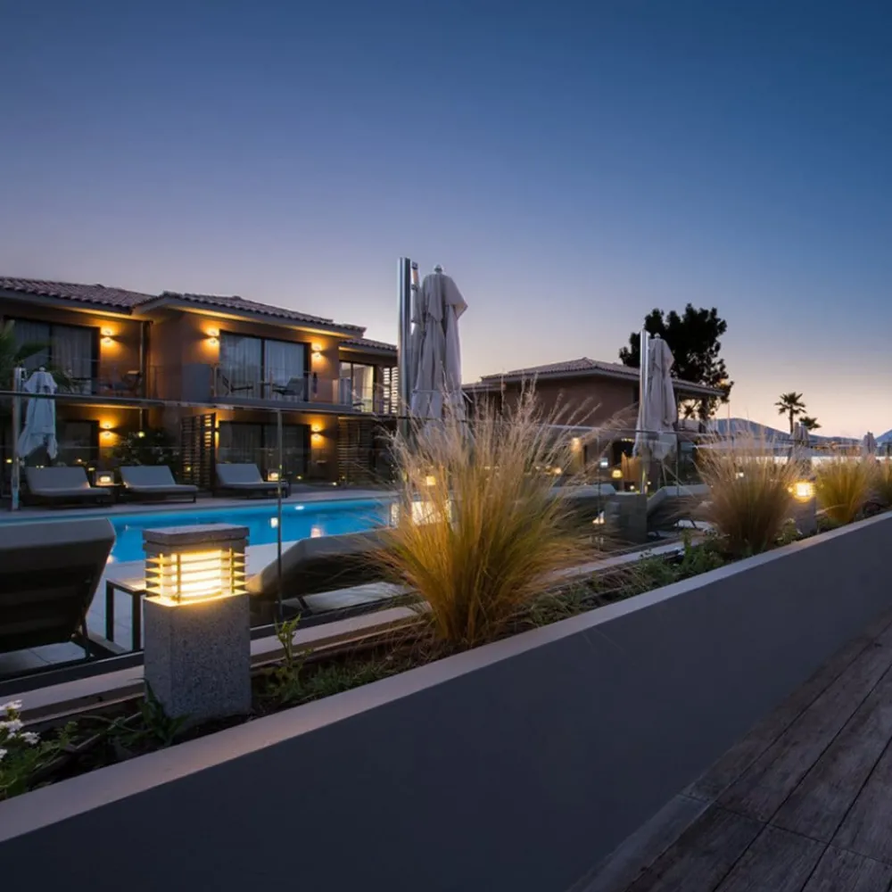 SLV Arrock Sand - Sokkelbelysning i sandstein, granitt| Sokkellamper