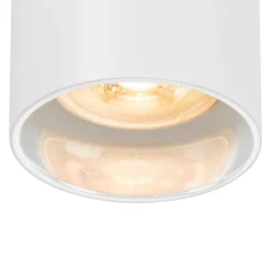 SLV Asto Tube GU10-spot for 1-faset skinne hvit| Kontorbelysning|Skinnesystem