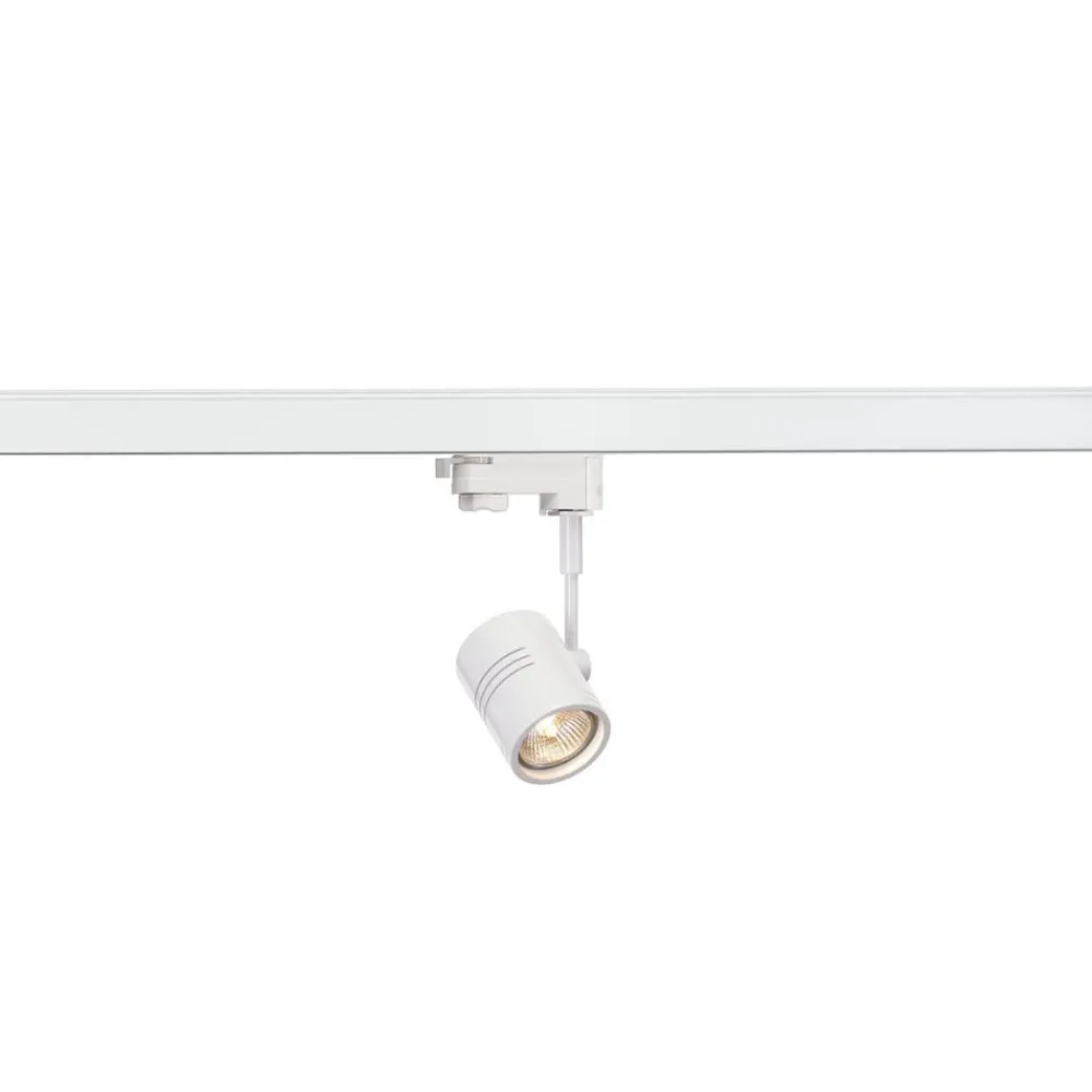 SLV Bima I spotlight 3-krets HV-skinne hvit| Butikkbelysning|Skinnesystem