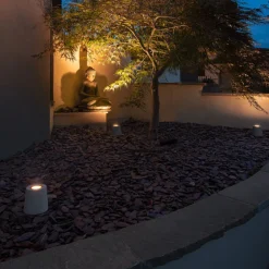 SLV Concreto bakkespot IP65 GU10 støpsel, rund| Utespotter