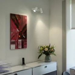 SLV downlight Noblo, hvit, dimbar til varmt, lengde 24 cm New