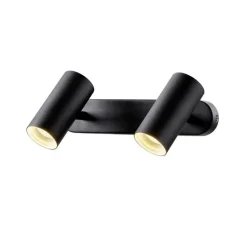 SLV downlight Noblo, svart, dimbar til varmt, lengde 24 cm Best