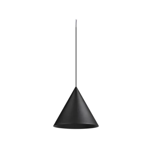 SLV hengelampe Magico, Ø 38 cm, matt svart, metall| Butikkbelysning