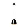 SLV hengelampe Para Cone, Ø 20 cm, svart/gullfarget| Butikkbelysning