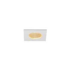 SLV innfellingslampe Patta-I, hvit, aluminium, lengde 8 cm| Butikkbelysning