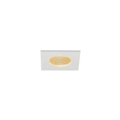 SLV innfellingslampe Patta-I, hvit, aluminium, lengde 8 cm| Butikkbelysning