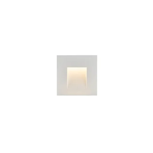 SLV LED innfelt vegglampe Mobala, hvit, aluminium, 3000 K| Downlights|Vegglamper