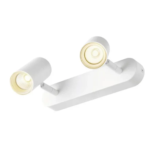 SLV LED-downlight Noblo, hvit, 2700 K, lengde 24 cm