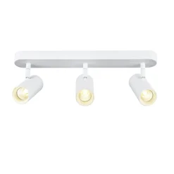 SLV LED-downlight Noblo, hvit, dimbar til varmt, lengde 40 cm| Butikkbelysning