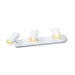 SLV LED-downlight Noblo, hvit, dimbar til varmt, lengde 40 cm| Butikkbelysning