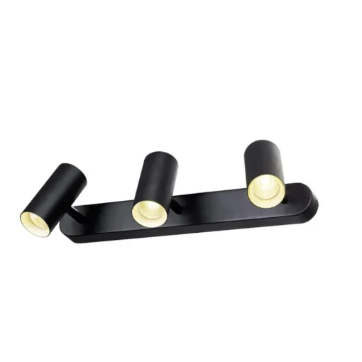 SLV LED-downlight Noblo, svart, dimbar til varmt, 40 cm| Butikkbelysning