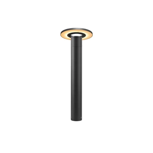 SLV LED-gatelampe I-Ring, antrasitt, aluminium, høyde 65 cm| Gatebelysning, Pullert Belysning