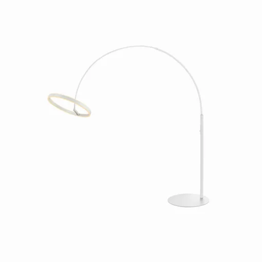 SLV LED-gulvlampe One Bow FL, hvit, stål, høyde 232 cm, CCT| Gulvlamper