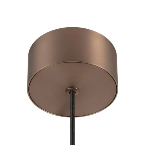 SLV LED-pendellampe Quimera, kobberfarget, Ø 8 cm, CCT Best