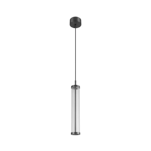 SLV LED-pendellampe Quimera, bronsefarget, Ø 8 cm, CCT New