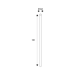 SLV LED-rørpære V T8, G13, 22 W, lengde 151 cm, 4 000 K New