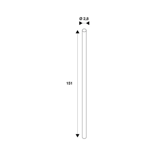 SLV LED-rørpære V T8, G13, 22 W, lengde 151 cm, 4 000 K New