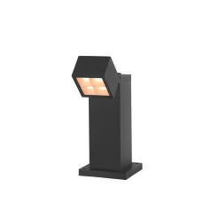 SLV LED-sokkellampe S-Cube 35, antrasitt, aluminium, høyde 35 cm Clearance