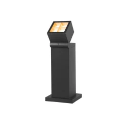 SLV LED-sokkellampe S-Cube 35, antrasitt, aluminium, høyde 35 cm Clearance