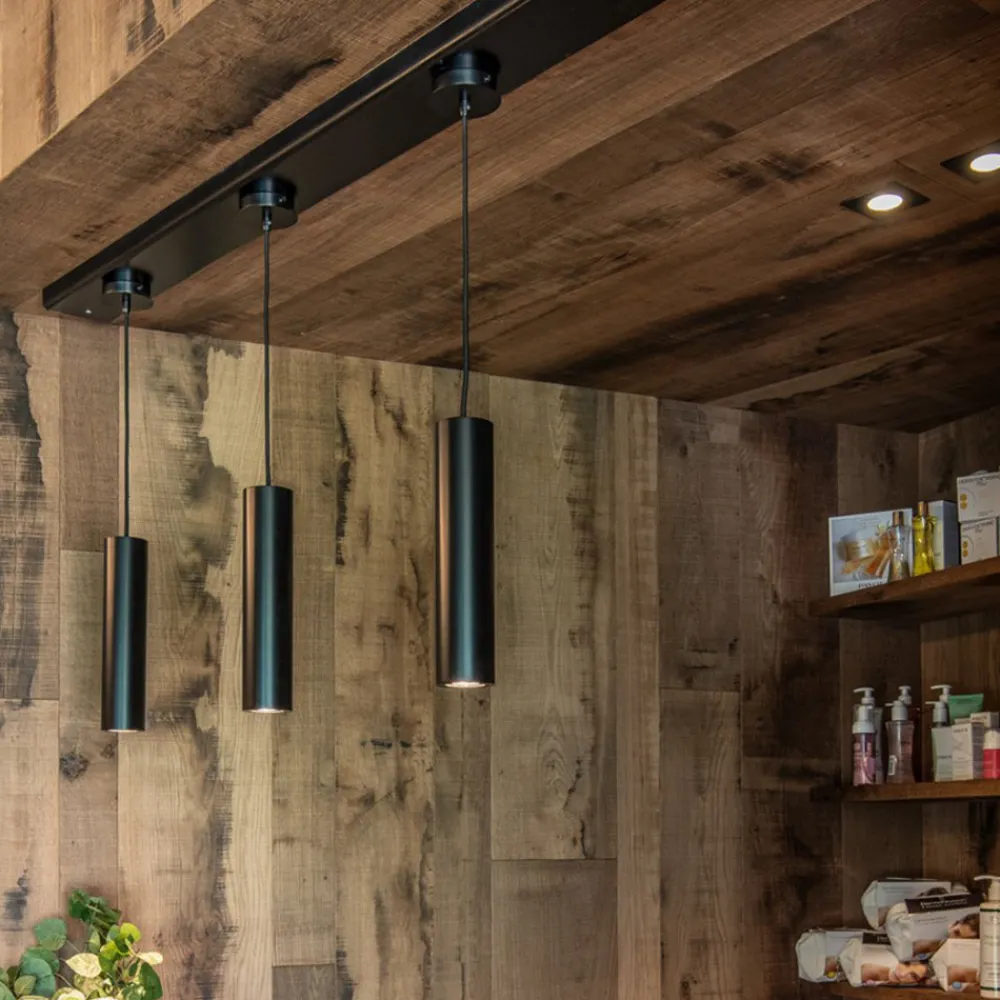 SLV Patta-I LED-downlight kantet, matt svart New