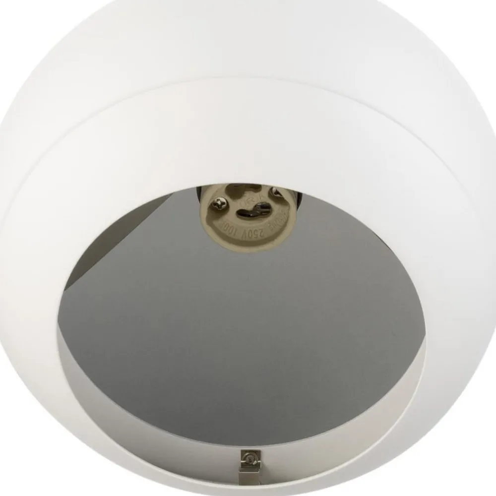 SLV Pendellampe Light Eye 150, hvit, Ø 15 cm, metall| Butikkbelysning