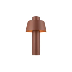 SLV Photoni 45 sokkellampe, rustfarget, aluminium, høyde 45 cm| Sokkellamper