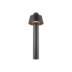SLV Photoni 75, svart, aluminium, høyde 75 cm| Gatebelysning, Pullert Belysning