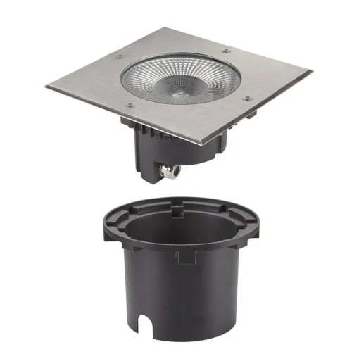 SLV Rocci 200 LED innfelt gulvlampe firkantet 20 cm| Utespotter