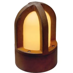 SLV Rusty Cone 24 rustbrun 24 cm base lys| Sokkellamper