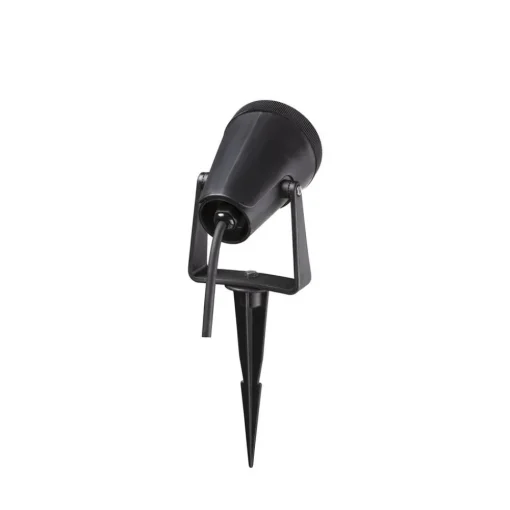 SLV Samrina lampe med jordspyd, svart, plast, høyde 13 cm Sale