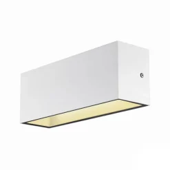 SLV Sitra LED utendørs LED-vegglampe opp/ned 30cm hvit| Kommersiell Utebelysning