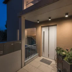 SLV Sitra utendørs taklampe, antrasitt, aluminium, Ø 10 cm Sale