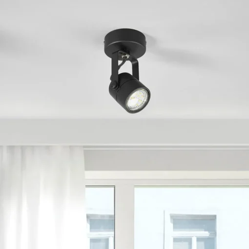SLV Spot 79 Ceiling spotlight 1fl. 230V svart| Spotter I Tak