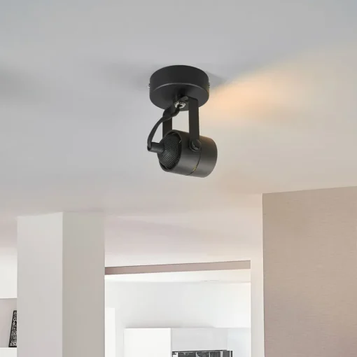 SLV Spot 79 Ceiling spotlight 1fl. 230V svart| Spotter I Tak