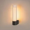 SLV vegglampe til bad Lygant enkel, svart, aluminium| Vegglamper