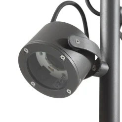 SLV veilampe Sitra, 2 lyskilder, antrasitt, aluminium, GX53, IP44