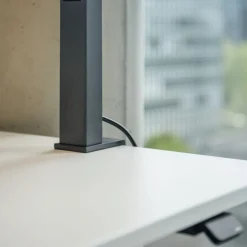 SLV Worklight LED-klemmelampe, svart