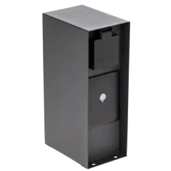 PRIOS Smart stikkontaktsøyle WLAN 23cm sandgrå Tuya| Strømsøyler|Tilbehør