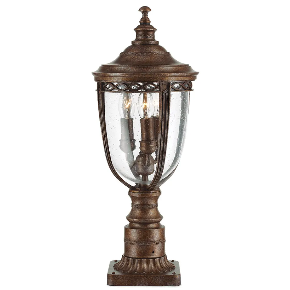 Elstead Sokkellampe English Bridle, bronse New