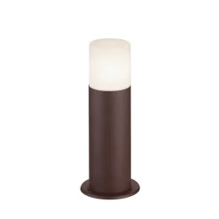 Trio Lighting Sokkellampe Hoosic av trykkstøpt aluminium, rust| Sokkellamper