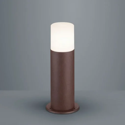 Trio Lighting Sokkellampe Hoosic av trykkstøpt aluminium, rust| Sokkellamper