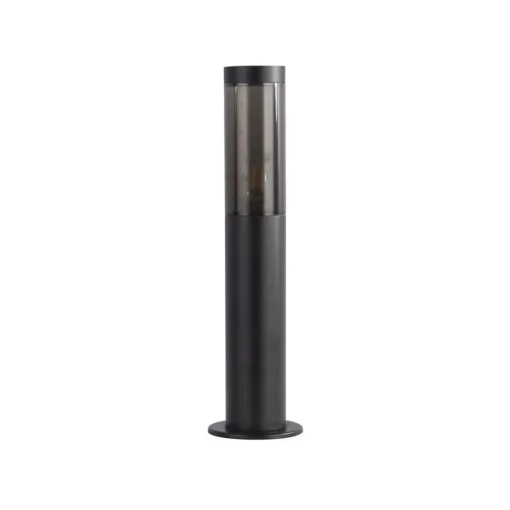 Searchlight Sokkellampe, IP44, svart, høyde 45 cm, metall| Sokkellamper