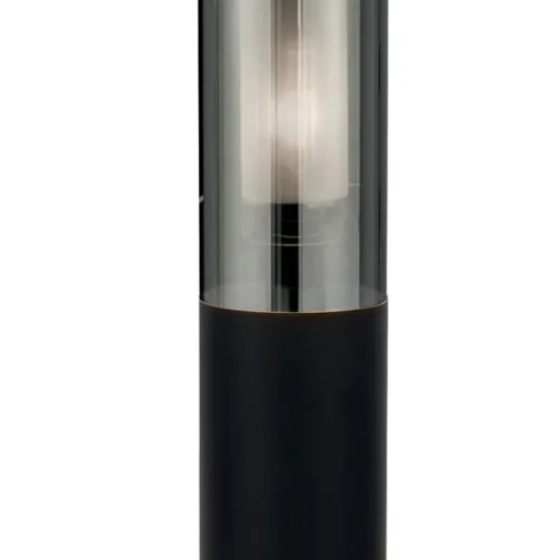 Searchlight Sokkellampe, IP44, svart, høyde 45 cm, metall| Sokkellamper
