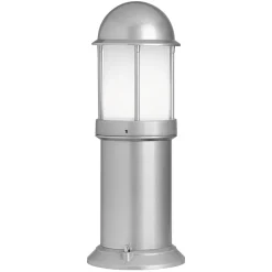 LCD Sokkellampe Marco av aluminium, sølv Clearance