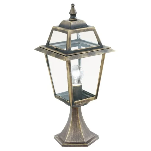 Searchlight Sokkellampe New Orleans, svart-gull| Sokkellamper
