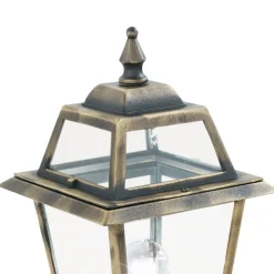Searchlight Sokkellampe New Orleans, svart-gull| Sokkellamper
