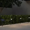 Reality Leuchten Solar spotlight Obidos, svart matt, aluminium, 3 stk Online