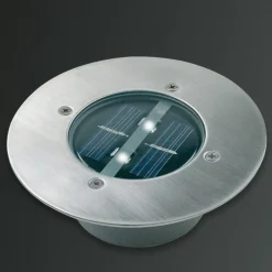 Smartwares Solar-LED-bakkespot Lugo, IP44, stål, glass Sale