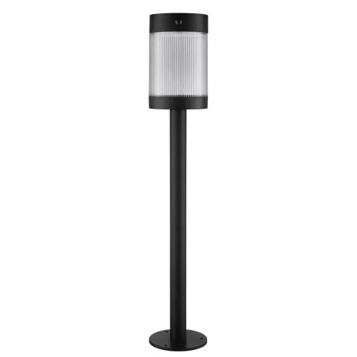 Nordlux Solar-veilampe Coupar, svart, aluminium, IP44