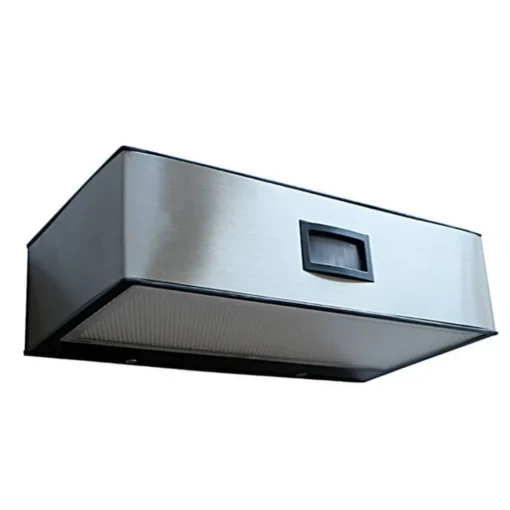LUTEC Solcelledrevet LED-sensor-utendørs vegglampe Brick| Solcellelamper Med Sensor|Utebelysning Med Sensor